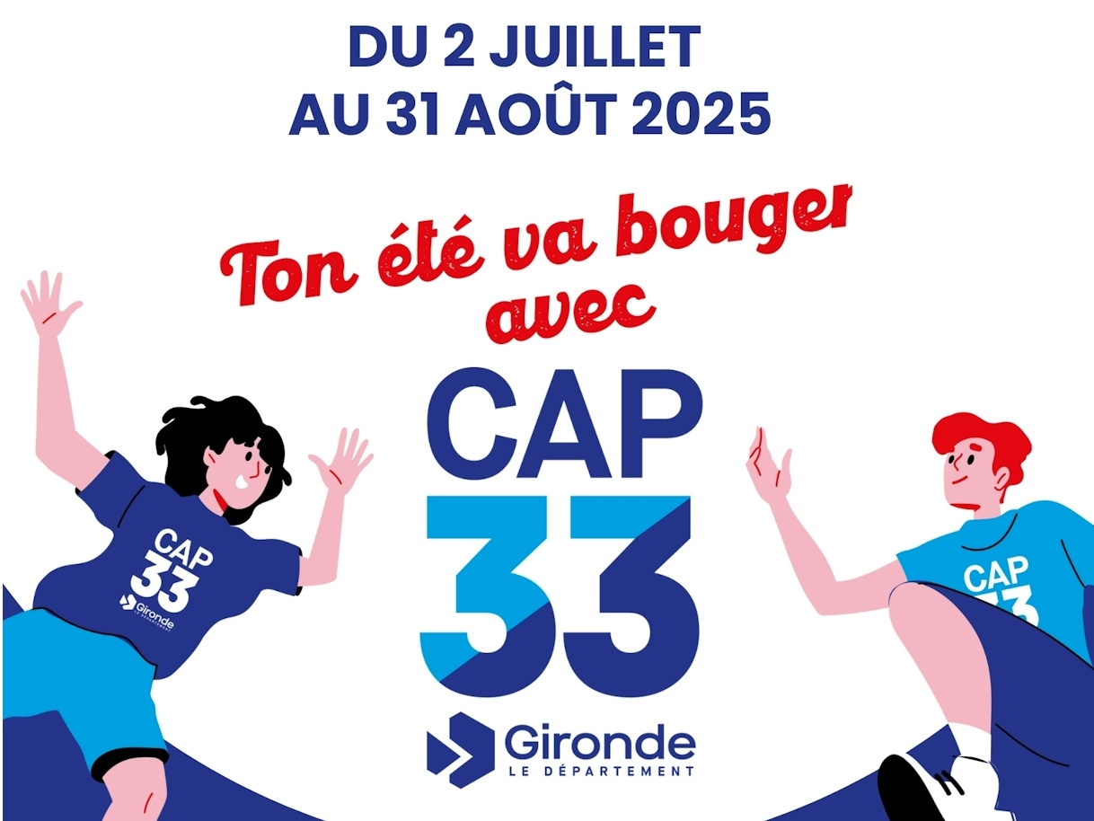 TON ÉTÉ VA BOUGER AVEC CAP33 !