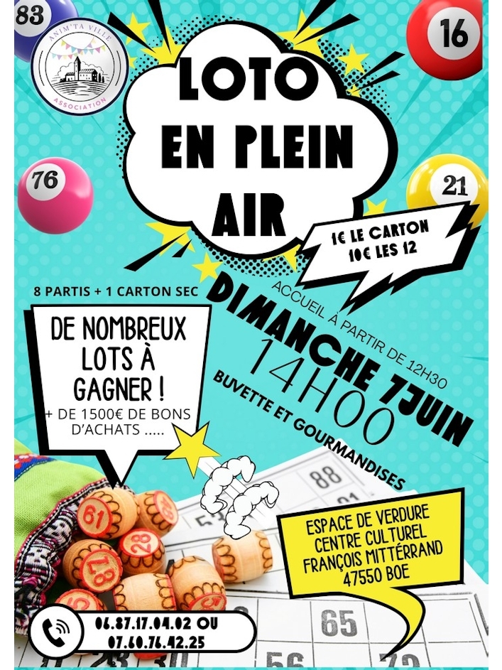 LOTO EN PLEIN AIR 