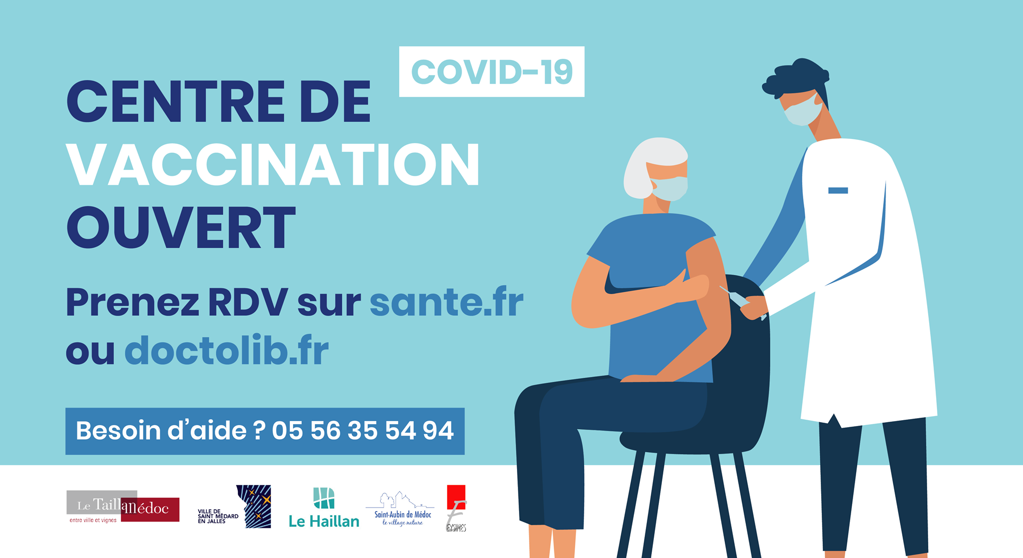 Le centre de vaccination adapte ses horaires 