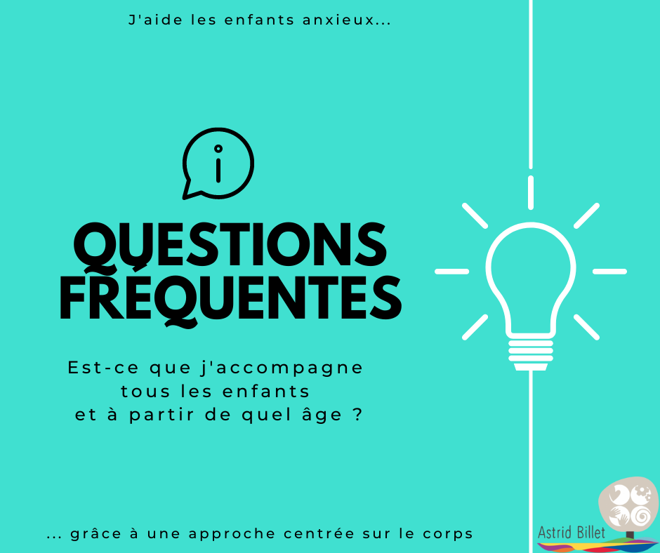 À partir de quel âge est-ce que j'accompagne les enfants ?
