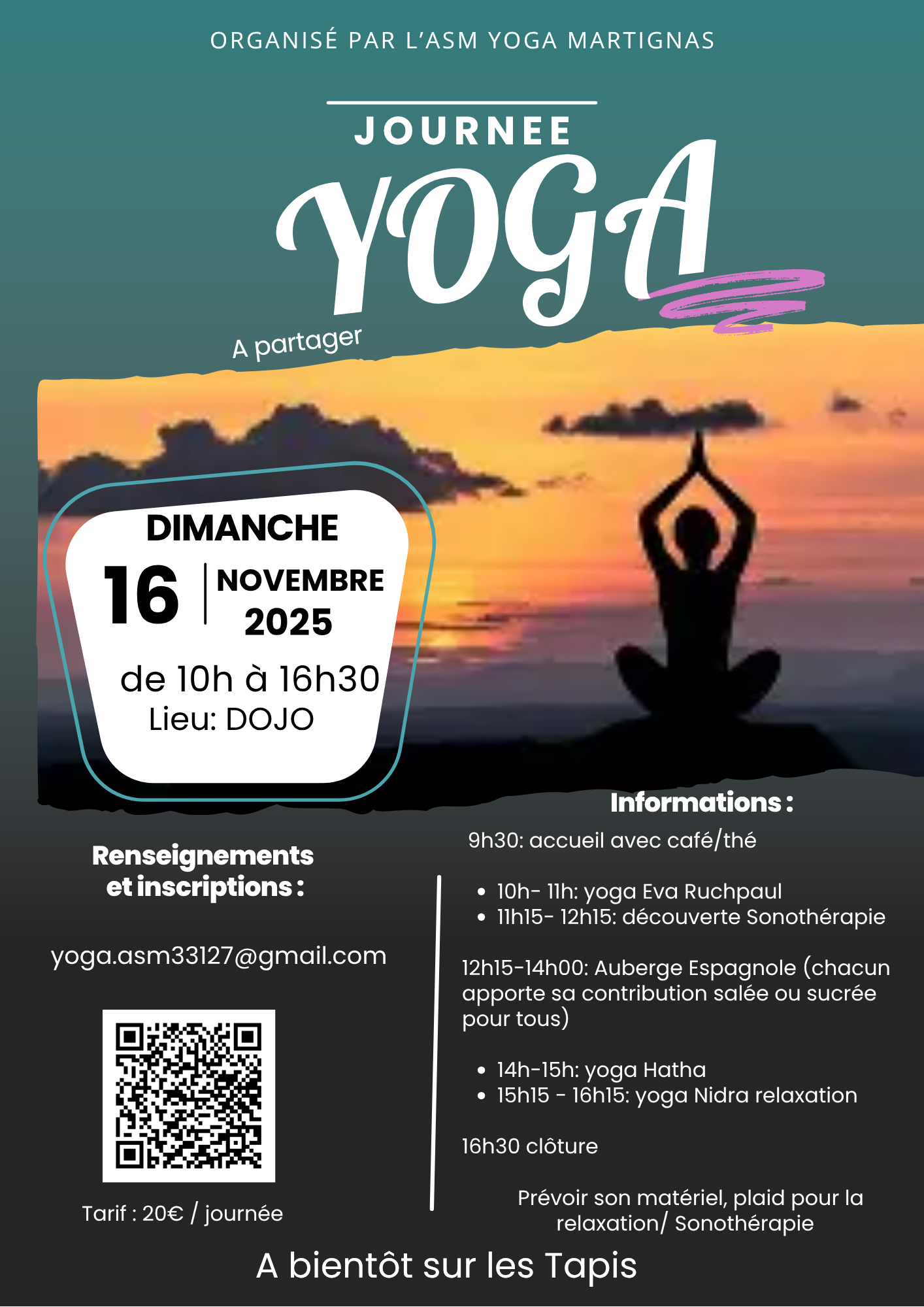 Journée yoga découverte