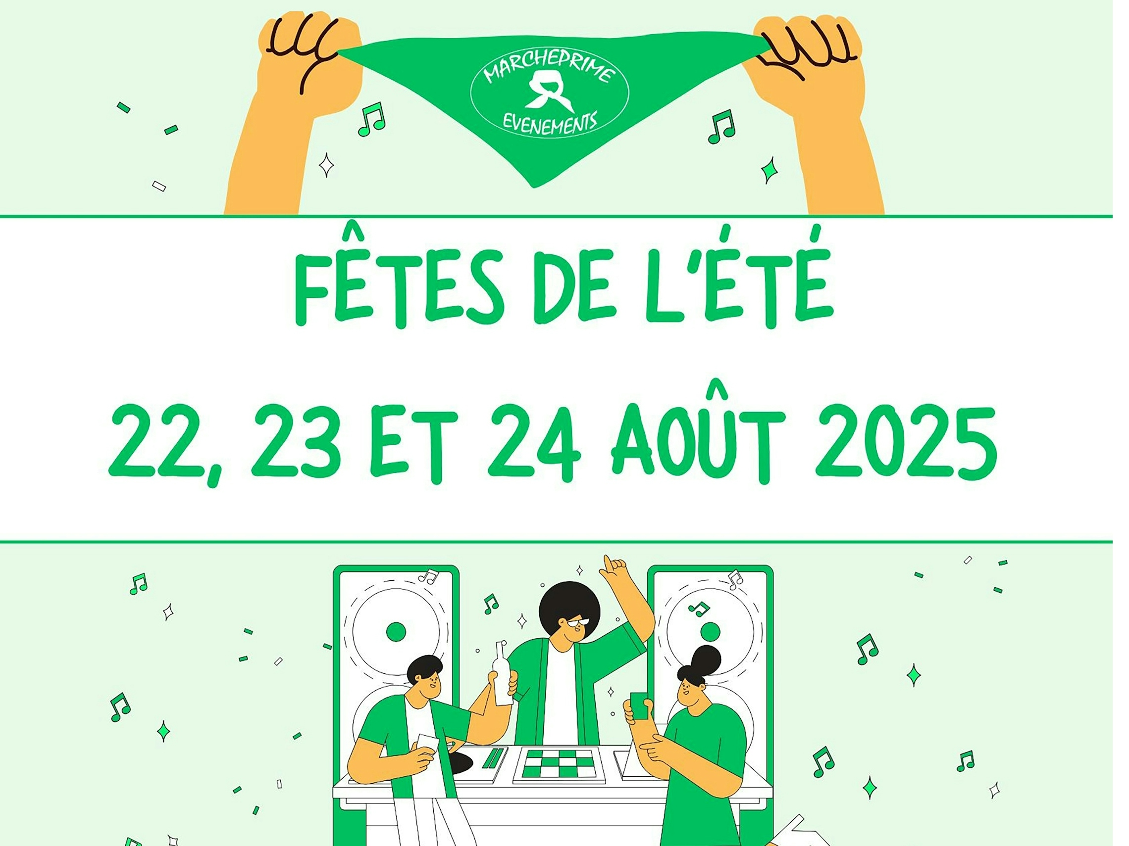 Fêtes de l’été 2025
