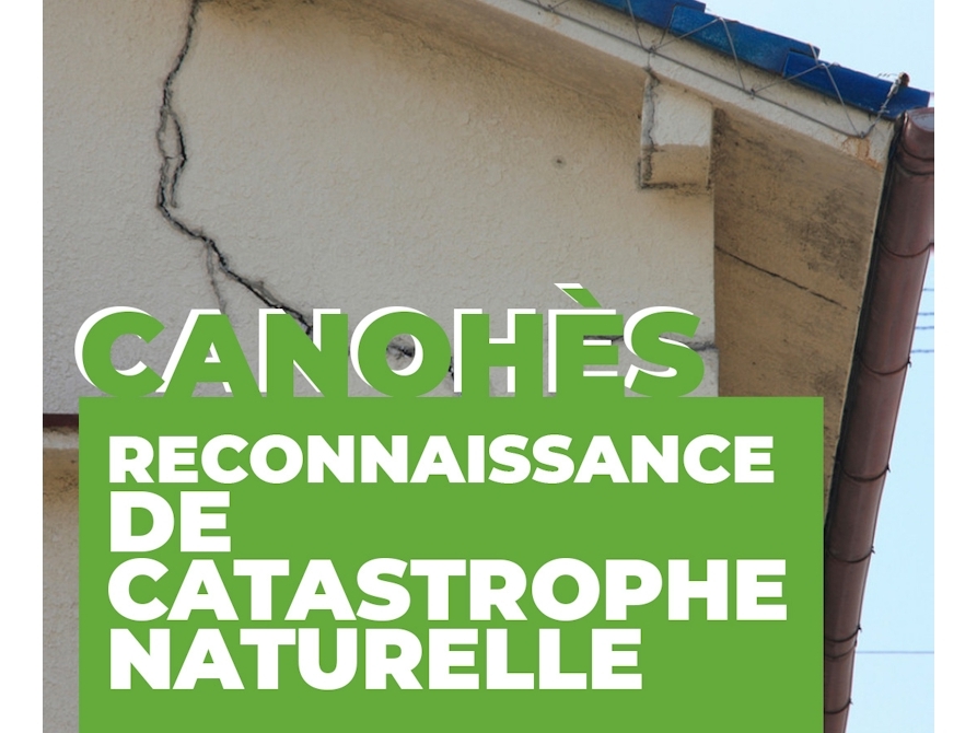 📢 Reconnaissance de Catastrophe Naturelle à Canohès 📢 