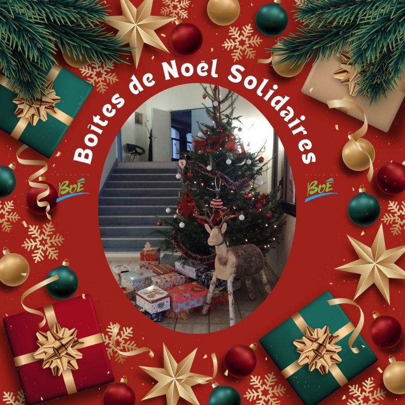 Dernière ligne droite pour l’opération Boîtes de Noël Solidaires !