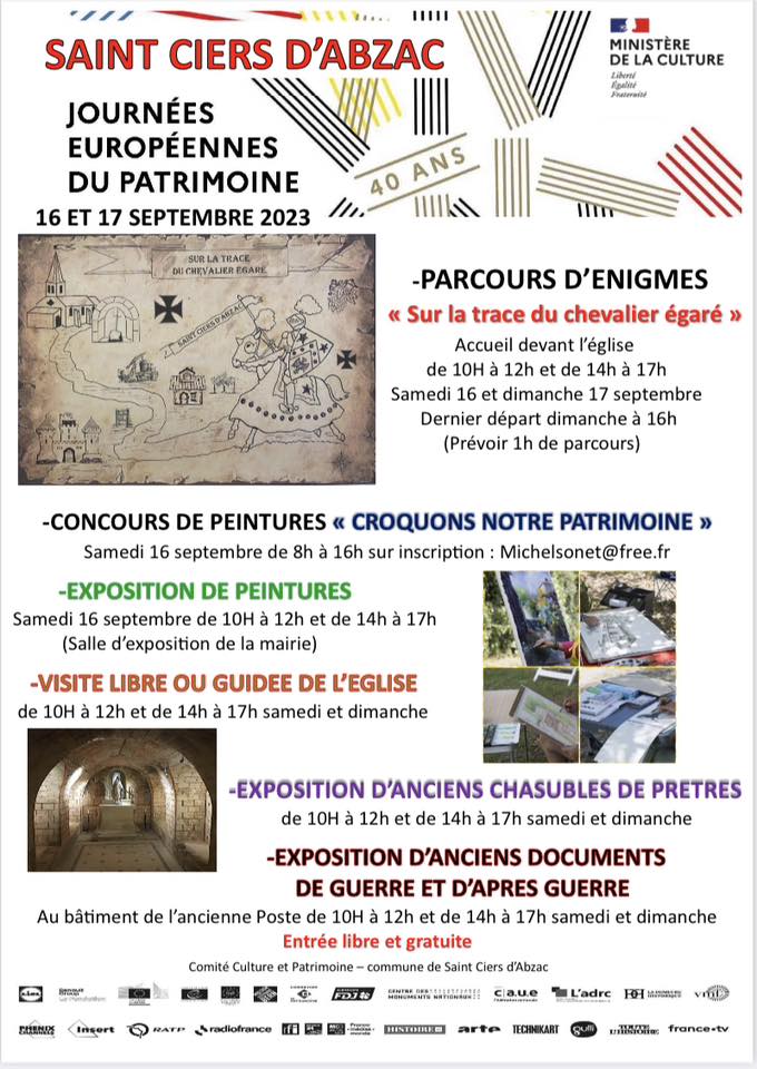 Journées du Patrimoine 2023