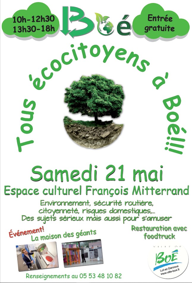 Tous écocitoyen à Boé !!! 