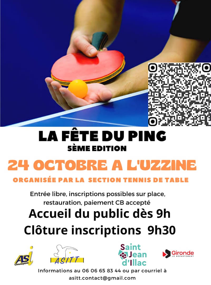 FÊTE DU PING DE L'ASI TT