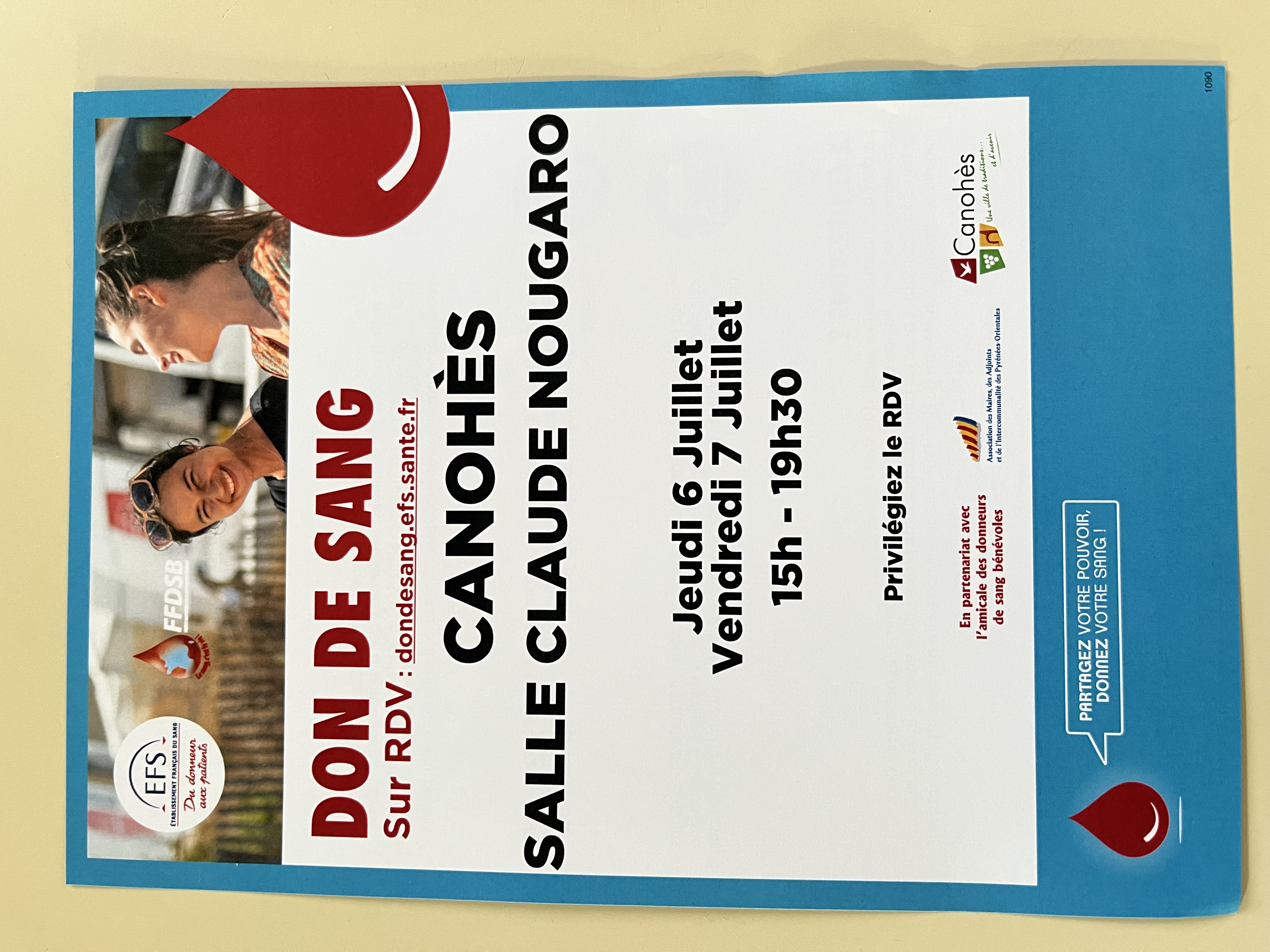 Collecte du 6 et 7 Juillet 