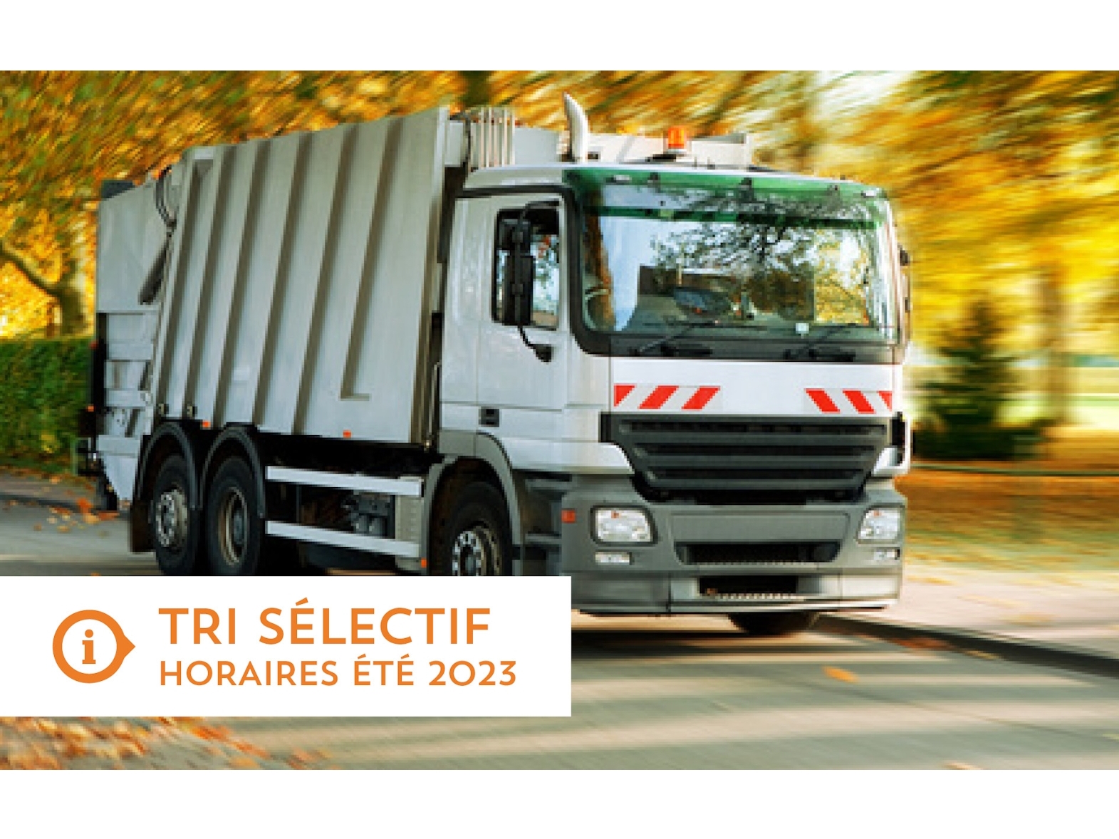 Collecte du tri sélectif - Info