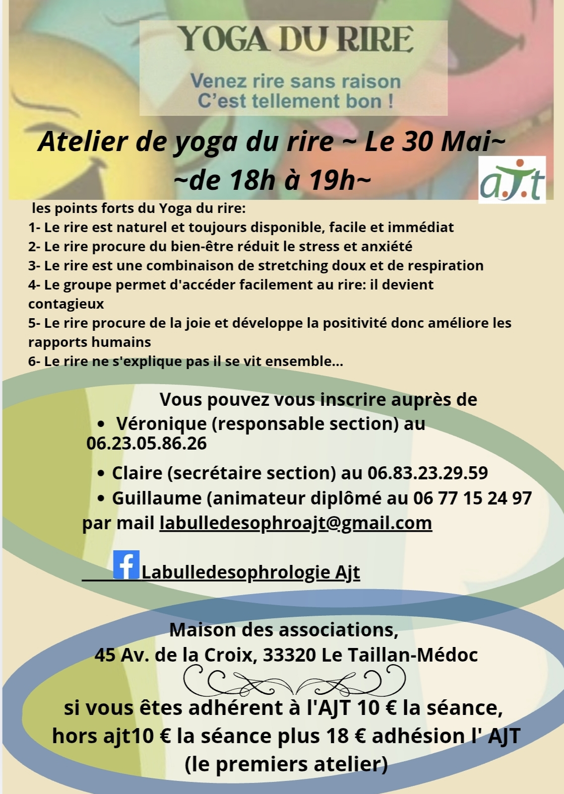 Atelier Yoga du rire