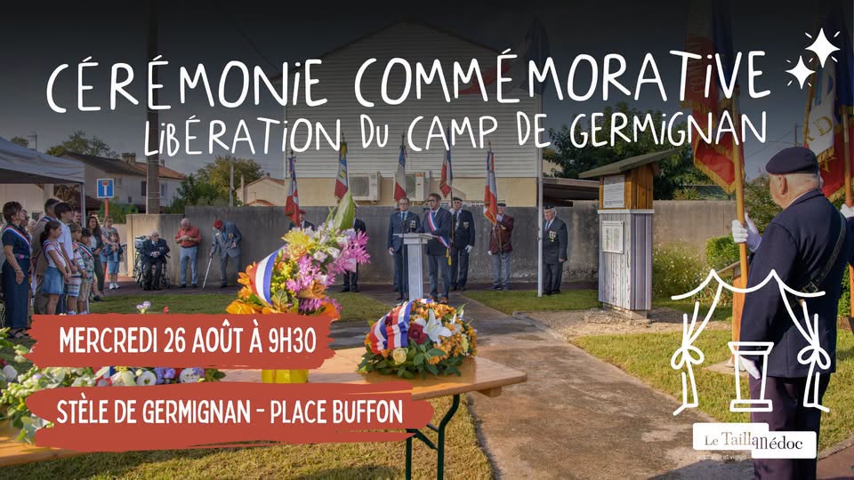 COMMEMORATION DE LA LIBÉRATION DU CAMP DE PRISONNIERS DE GERMIGNAN