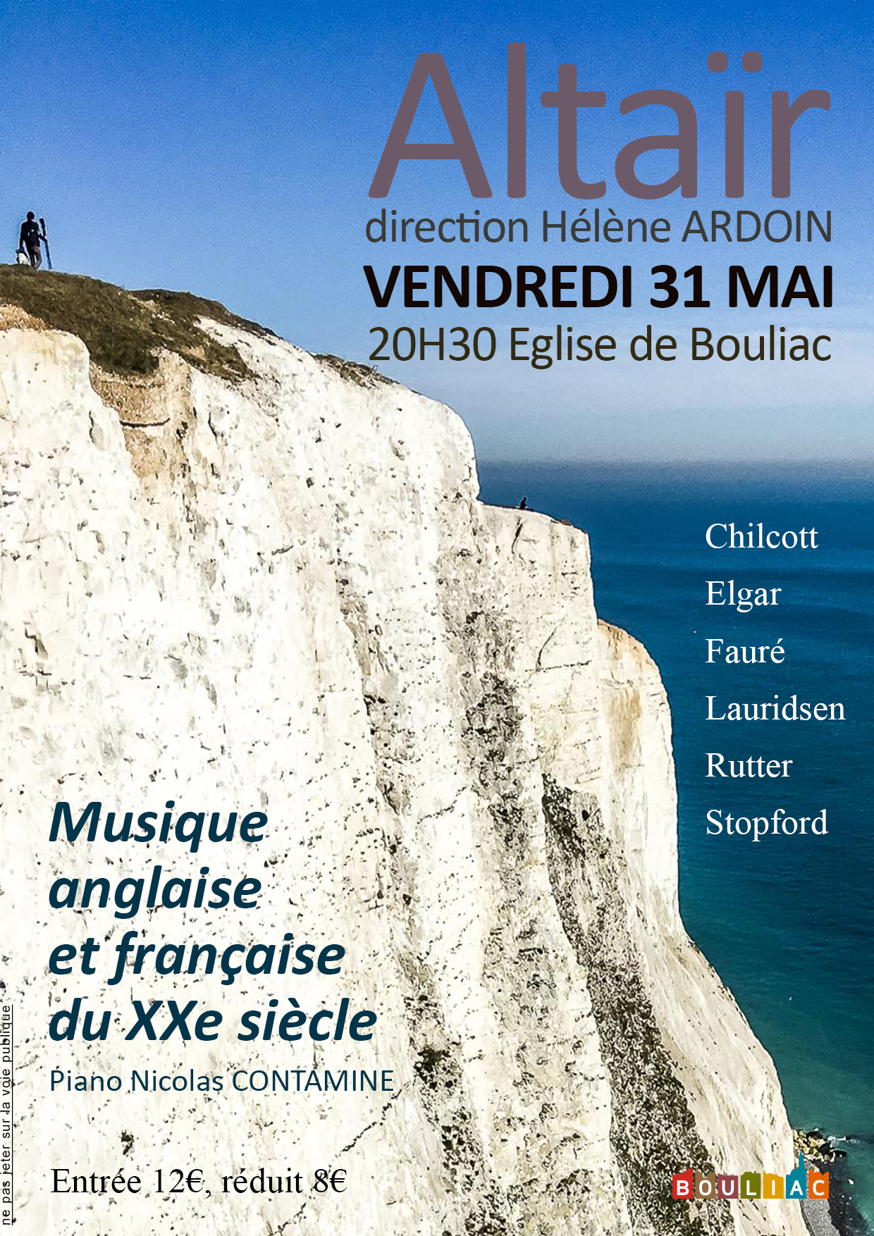 Concert musique contemporaine anglaise