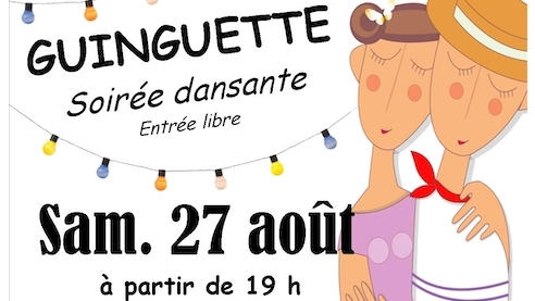 GUINGUETTE - samedi 27 août à 19h