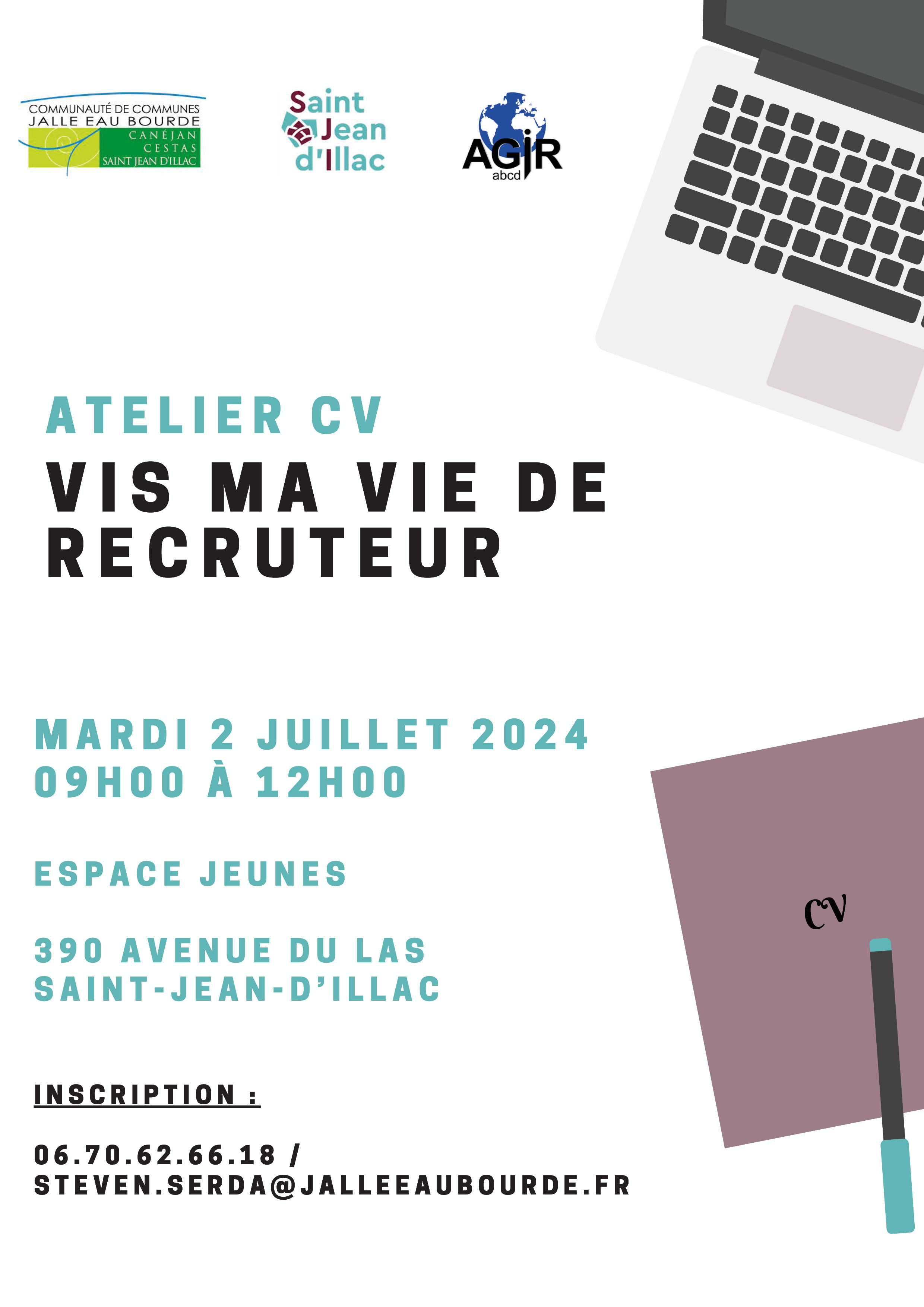 CDC Jalle Eau Bourde - Atelier CV