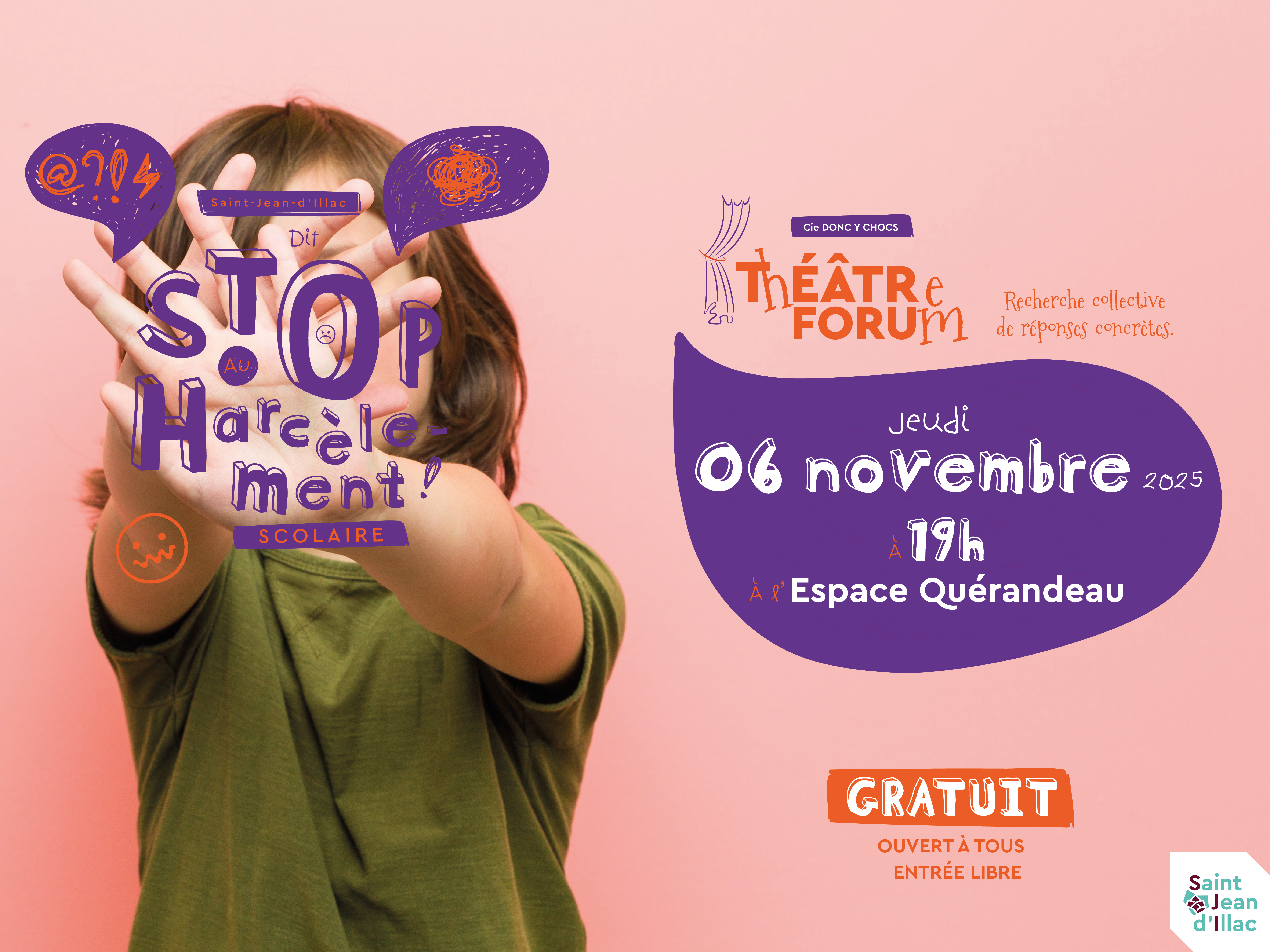 Stop au harcèlement - Théâtre forum