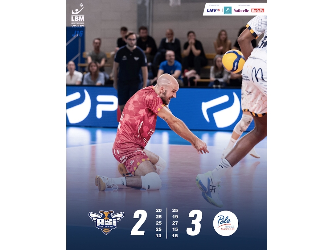 France Avenir 2024 vs ASI : Défaite 3/2