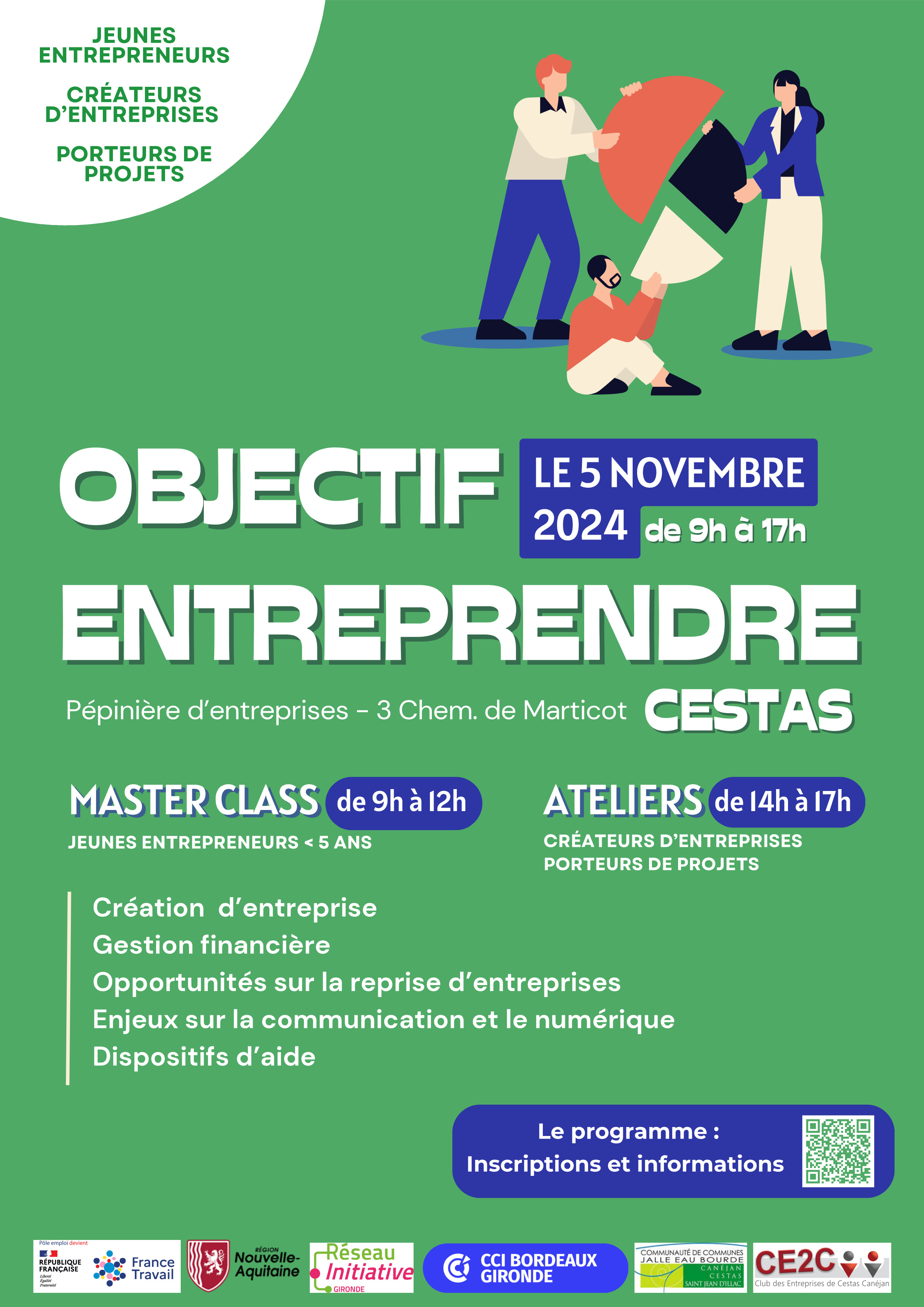OBJECTIF ENTREPRENDRE - 1er ÉDITION