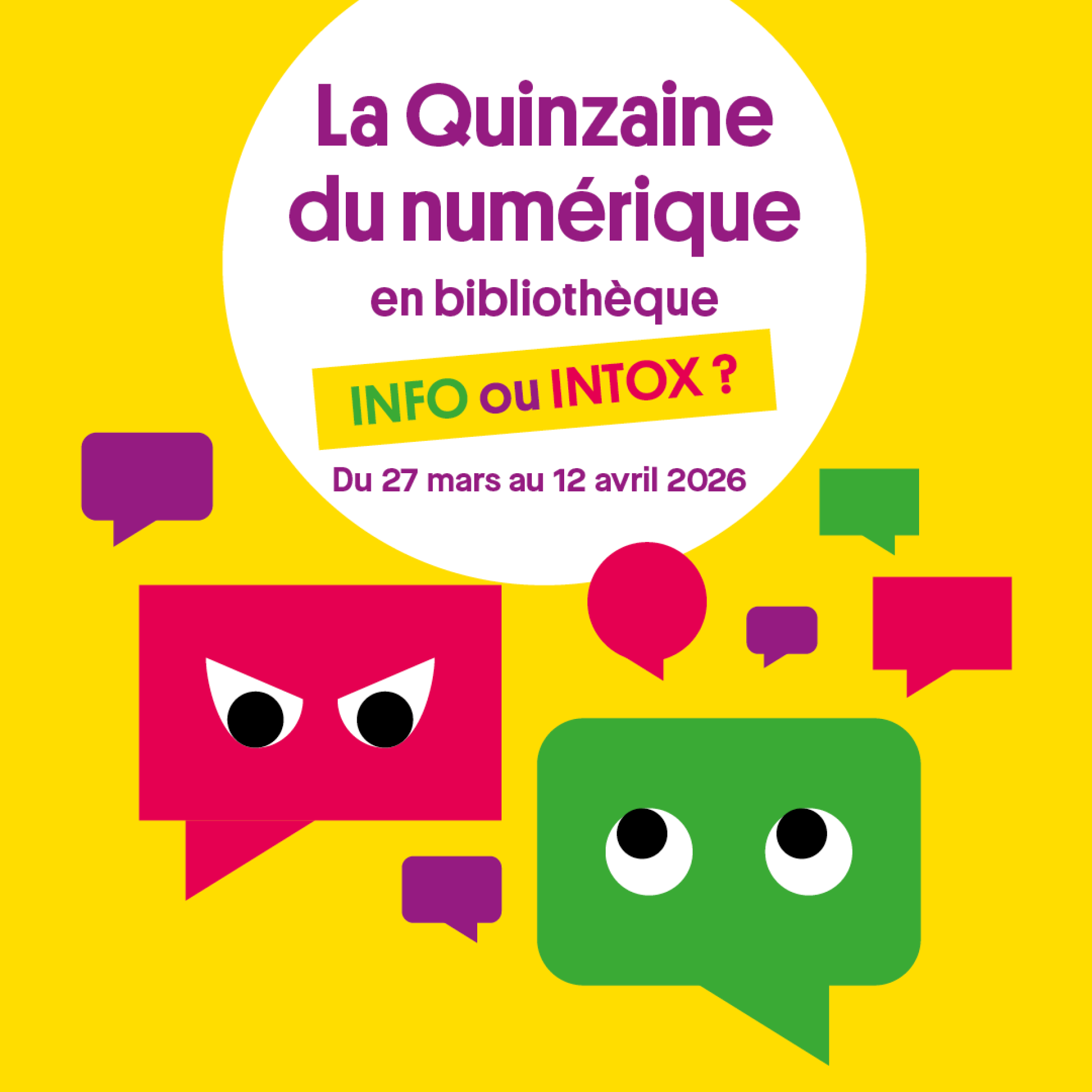 Quinzaine du numérique en bibliothèques