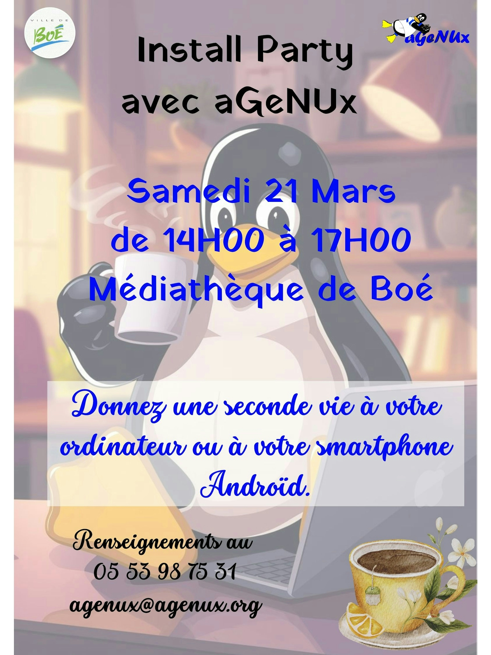 Install Party : Logiciels libres