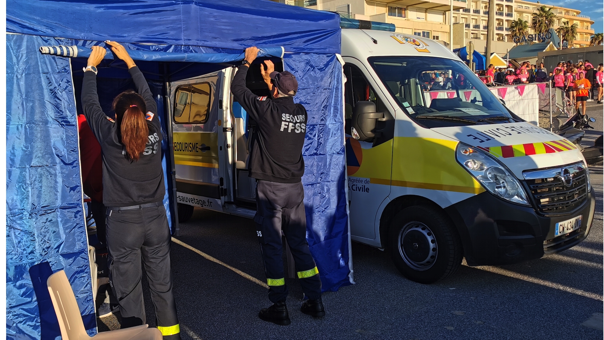 Demande de Dispositif Prévisionnel de Secours (DPS).