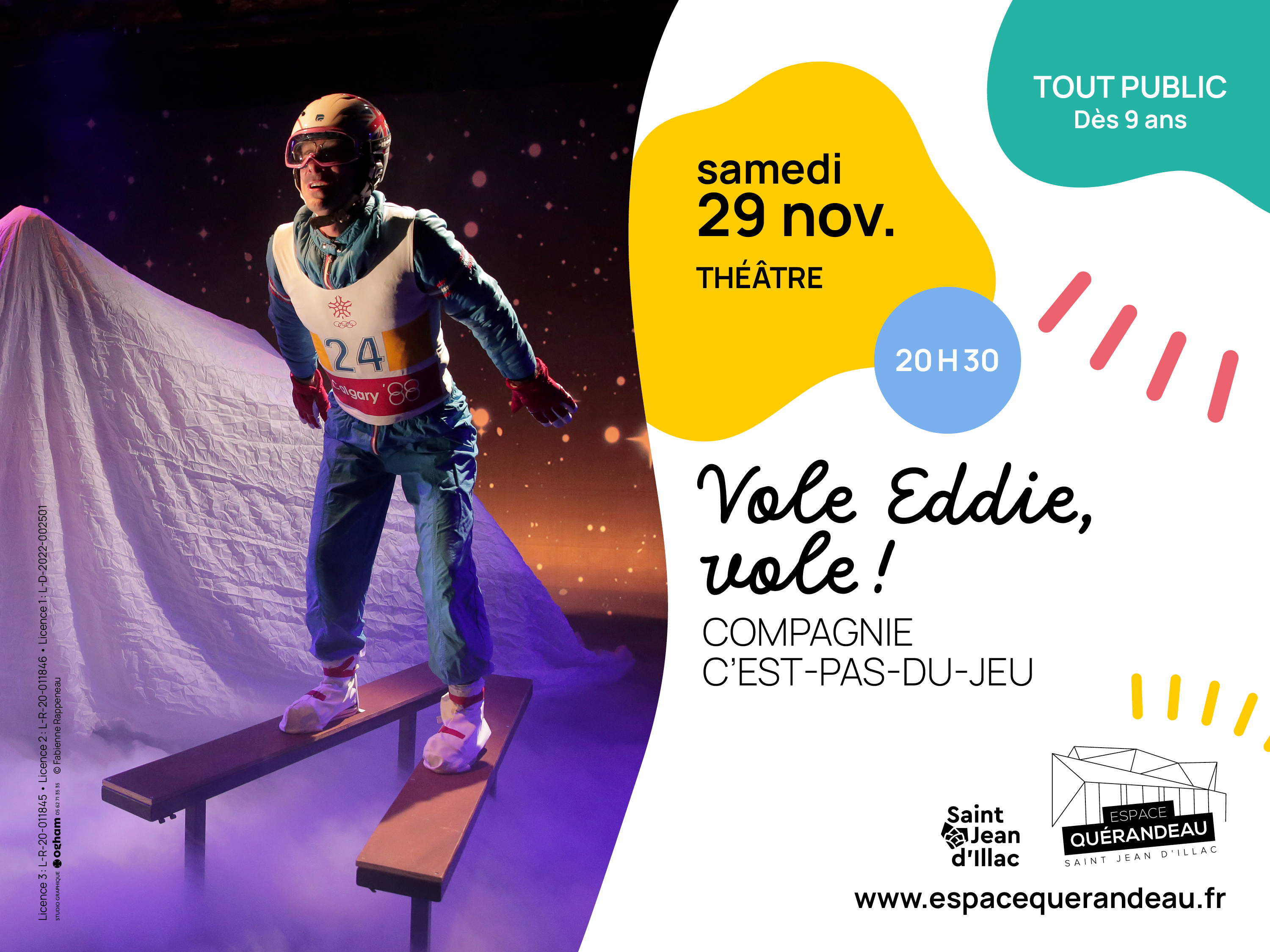 Théâtre - Vole Eddie, vole !