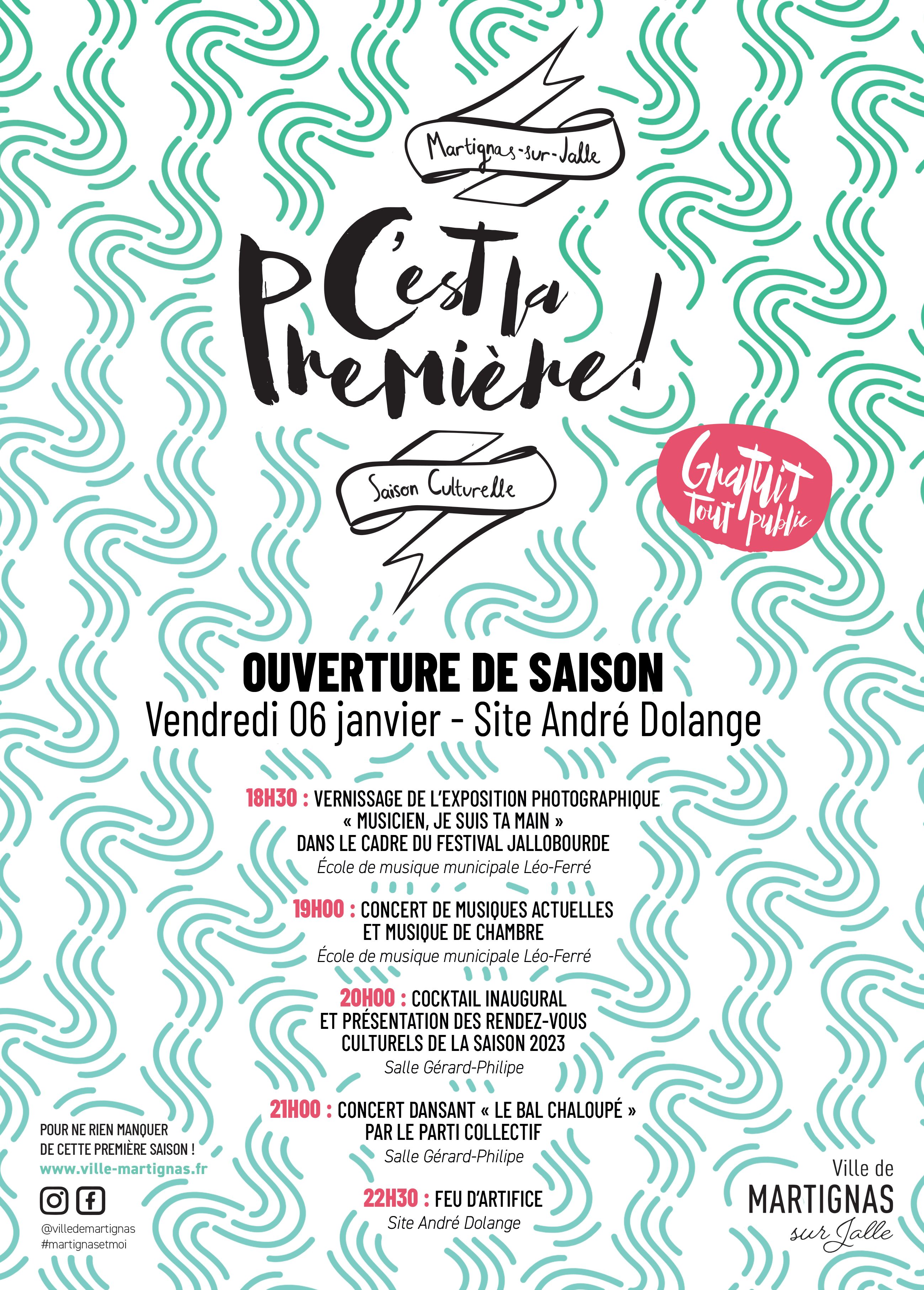 SOIRÉE FESTIVE : Exposition, concerts, bal et feu d'artifice !