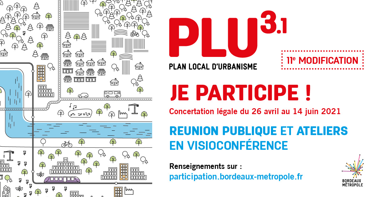Concertation : modification du PLU