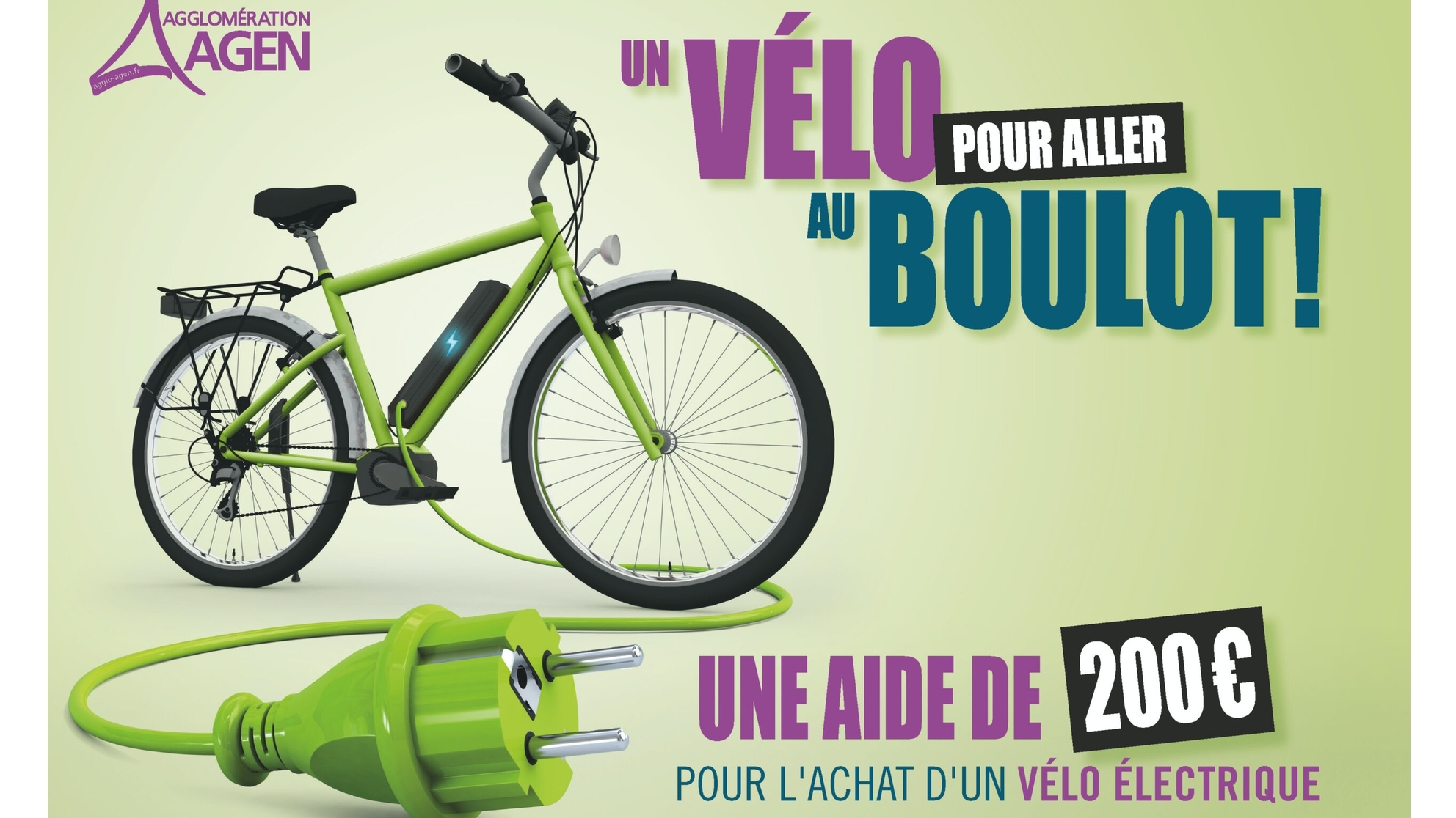 Un vélo pour aller au boulot ! 