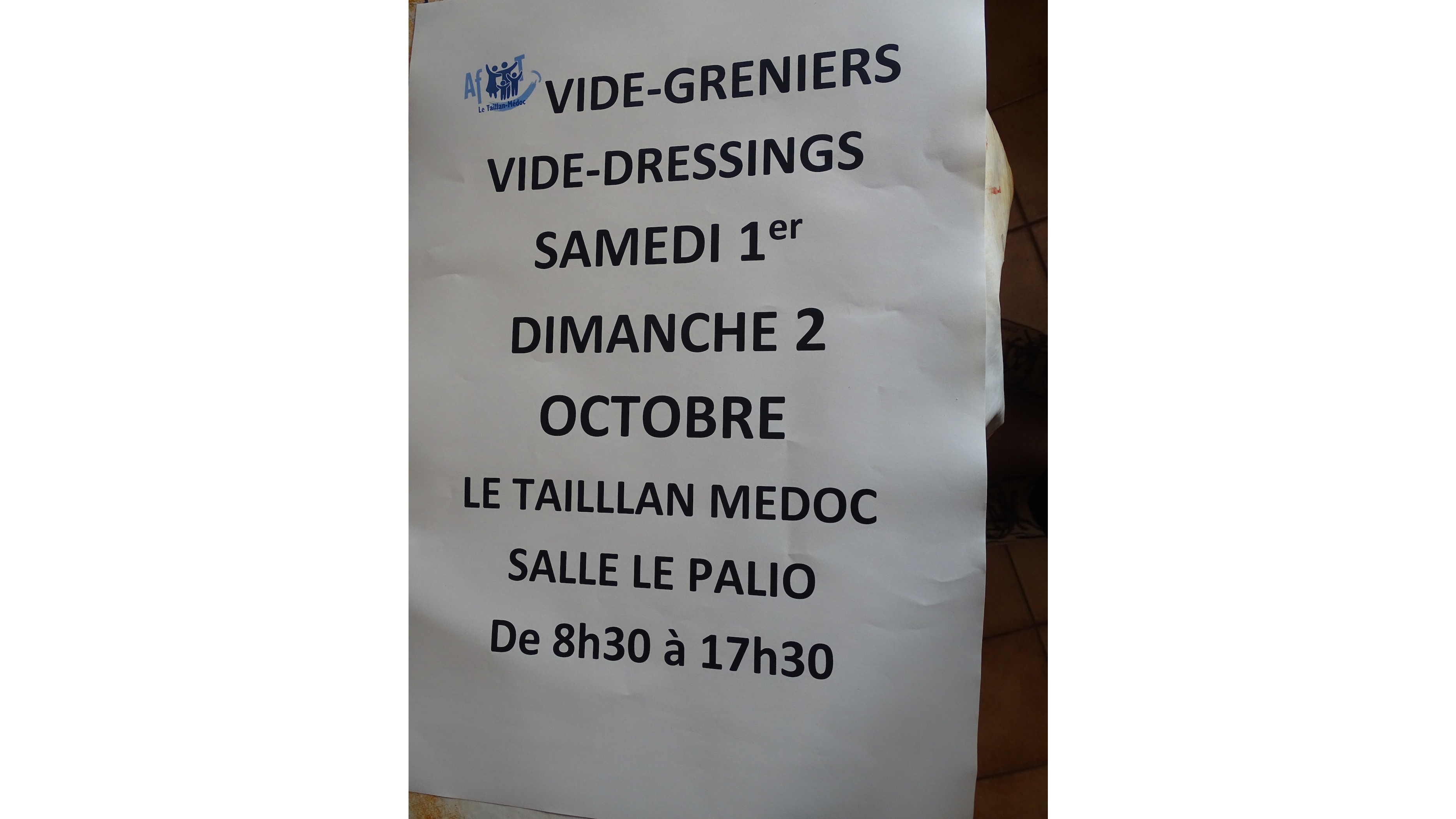 AFT organise un vide greniers et un vide dressings 