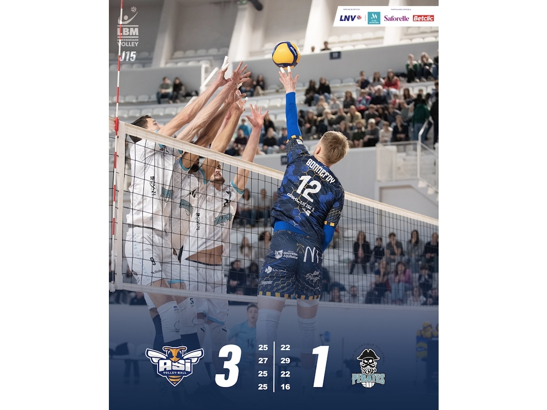 ASI vs Royan : Victoire 3/1 au Palais des Sports !