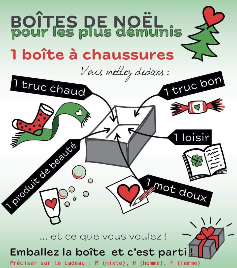 BOÉ PARTICIPE À L’INITIATIVE « BOÎTES DE NOËL SOLIDAIRES »