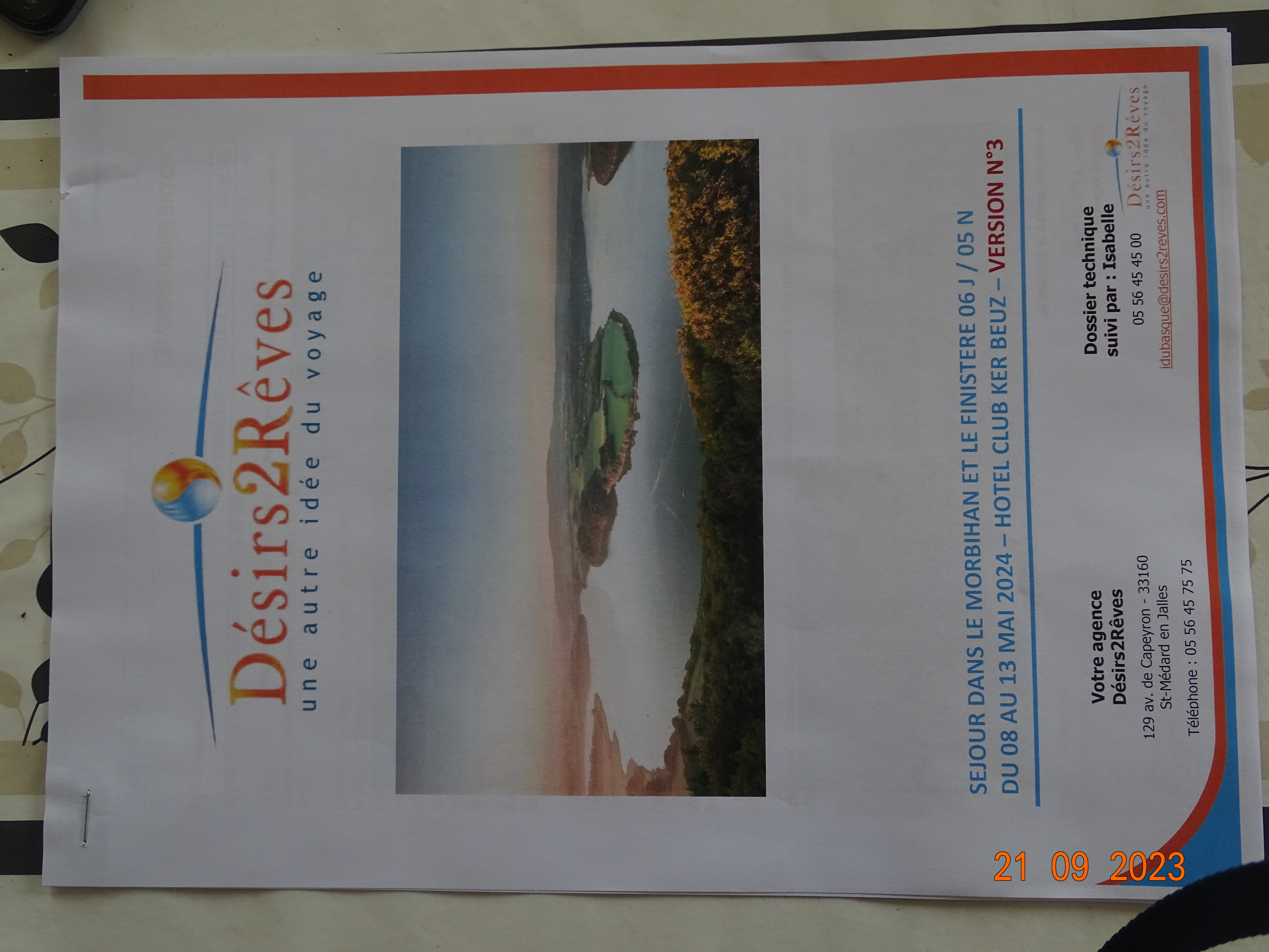 Voyage LES BALADINS 2024 Finistère