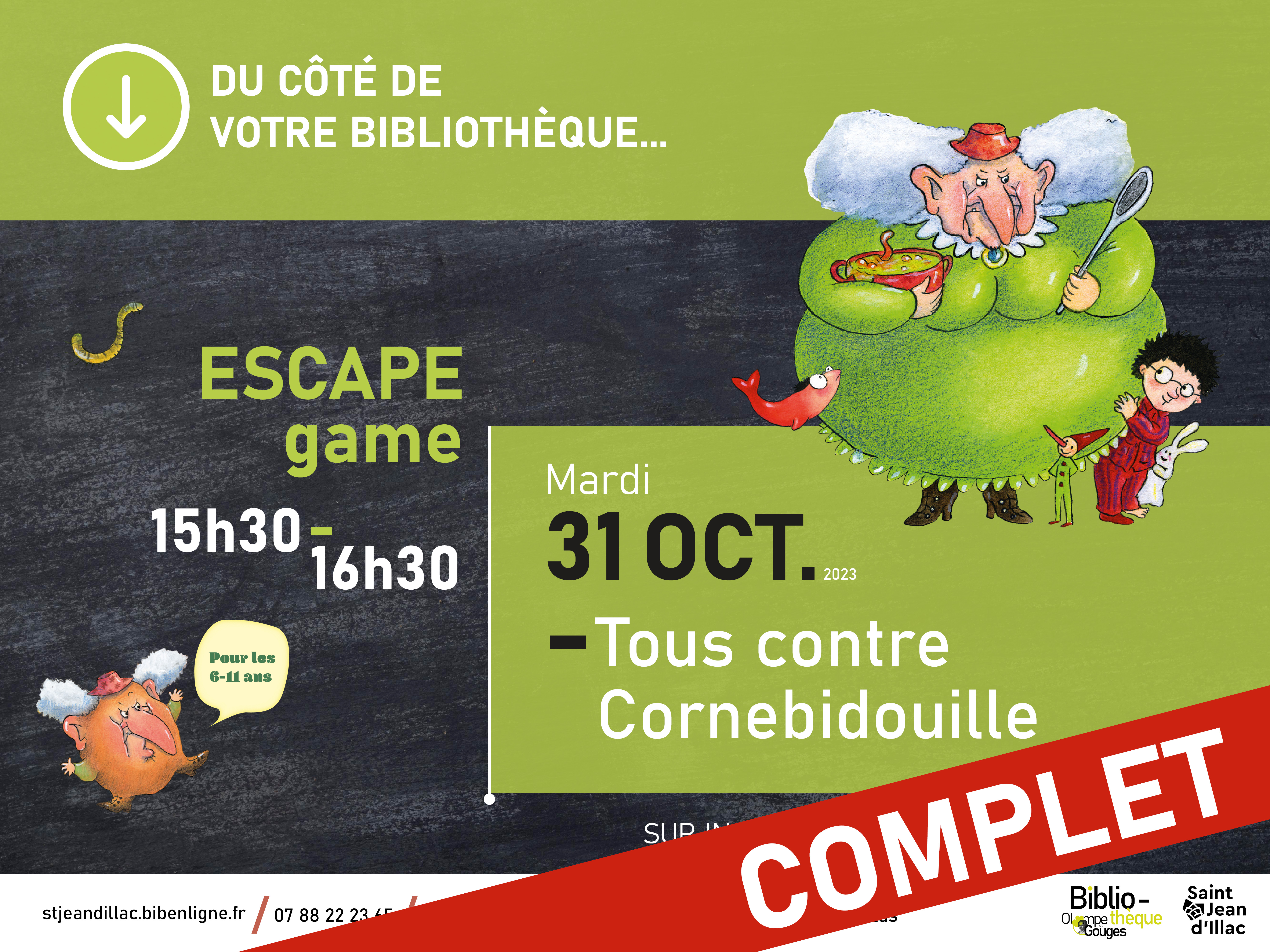 Bibliothèque - Escape Game // COMPLET //